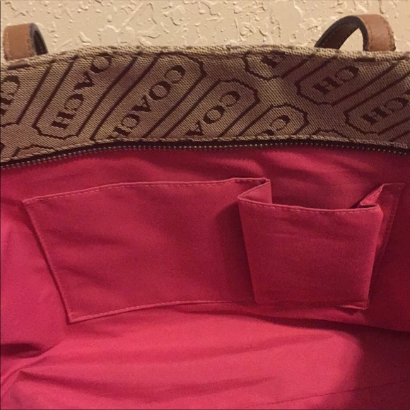 Large Coach Zip Tote - Picture 3 of 8